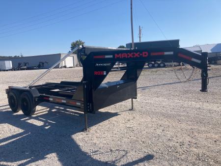New 2027 MAXX-D 83x14 TANDEM 18K GN ROLL OFF W/ 22K WINCH, POWER TARP & WIRELESS REMOTE Roll Off