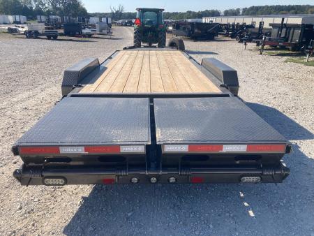 New 2027 MAXX-D 83X22 TANDEM 17.5K EQUIPMENT W/ 4' DOVE, MAX RAMPS & LARGE TOOLBOX Equipment Trailer