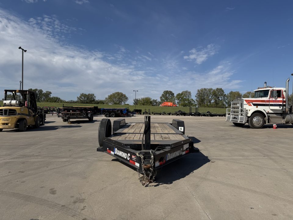 Used 2022 Diamond C Trailers 80 X 20 HDT208 Equipment Trailer