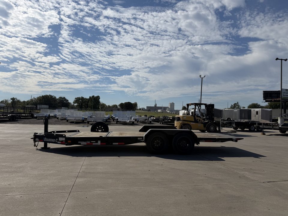 Used 2022 Diamond C Trailers 80 X 20 HDT208 Equipment Trailer