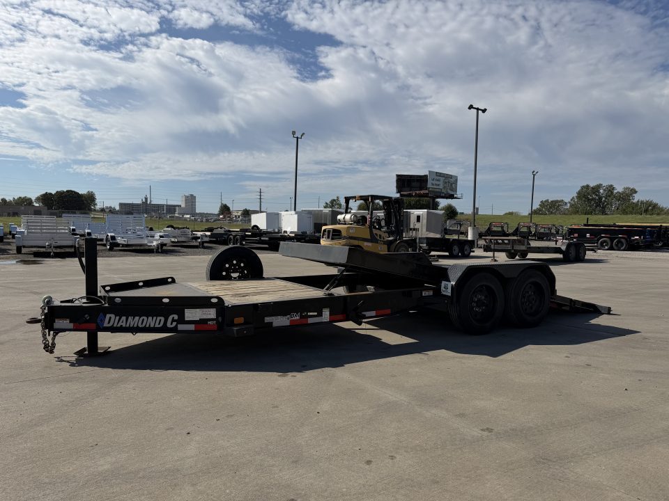 Used 2022 Diamond C 80 X 20 HDT208 Equipment Trailer