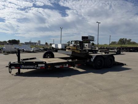 Used 2022 Diamond C 80 X 20 HDT208 Equipment Trailer
