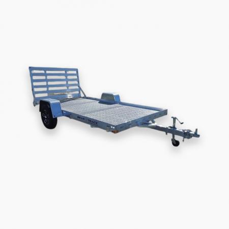 New 2027 Bear Track BTU76144P ALUMINUM UTILITY 76 X144  HD 2990 GVWR POLY DECK