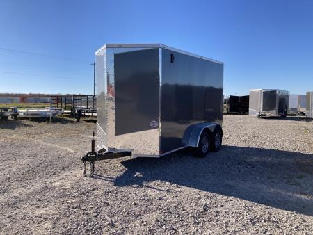 New 2027 Seed Cargo 6x12' Enclosed Trailer - UTV Package