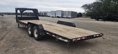Used 2014 PJ Trailers 83  x 24' Gooseneck Car Hauler