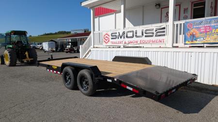 New 2027 CAM Superline 22' HD Wood Deck Car Hauler w/ DS Removable Fender