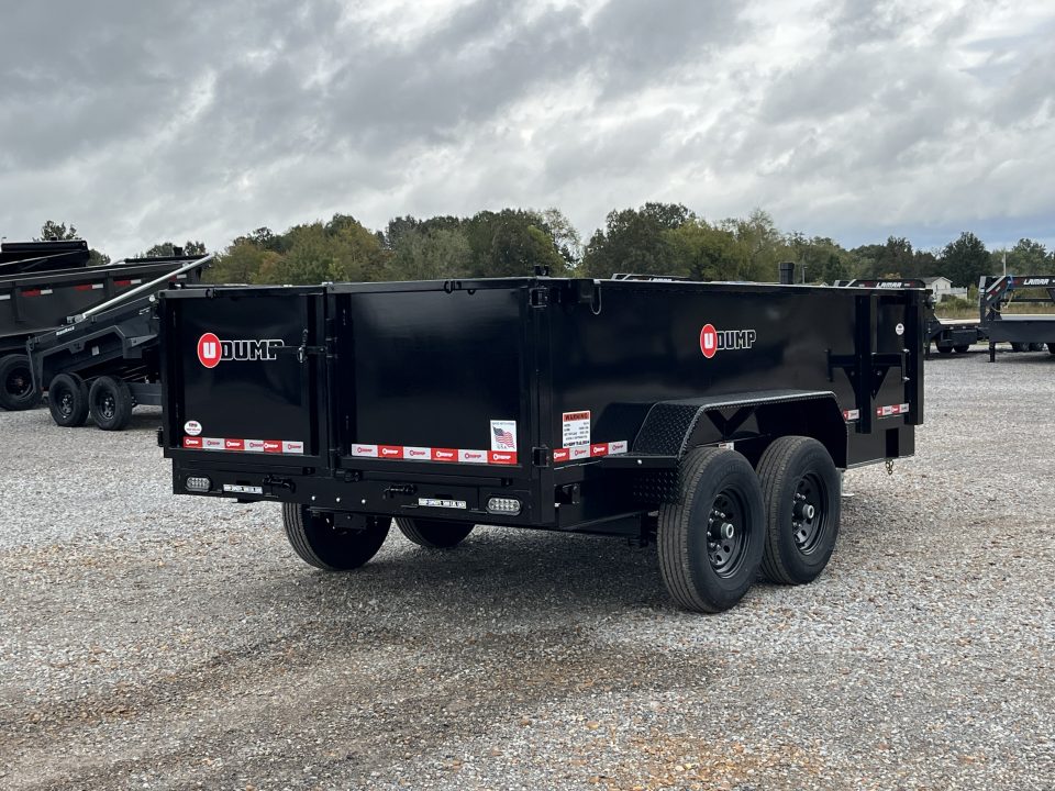 New 2027 U-Dump 83"x14' 14K Telescopic Dump Trailer