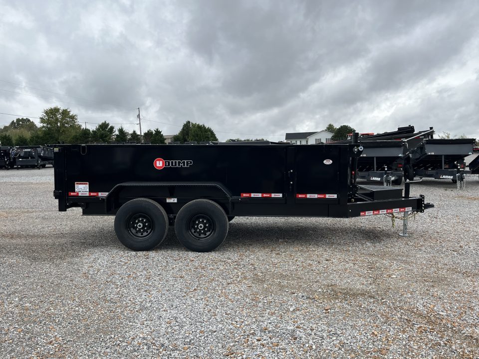 New 2027 U-Dump 83"x14' 14K Telescopic Dump Trailer