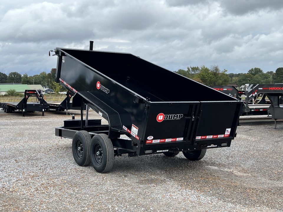 New 2027 U-Dump 83"x14' 14K Telescopic Dump Trailer