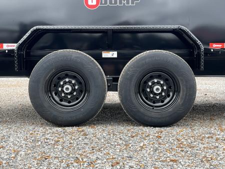 New 2027 U-Dump 83"x14' 14K Telescopic Dump Trailer