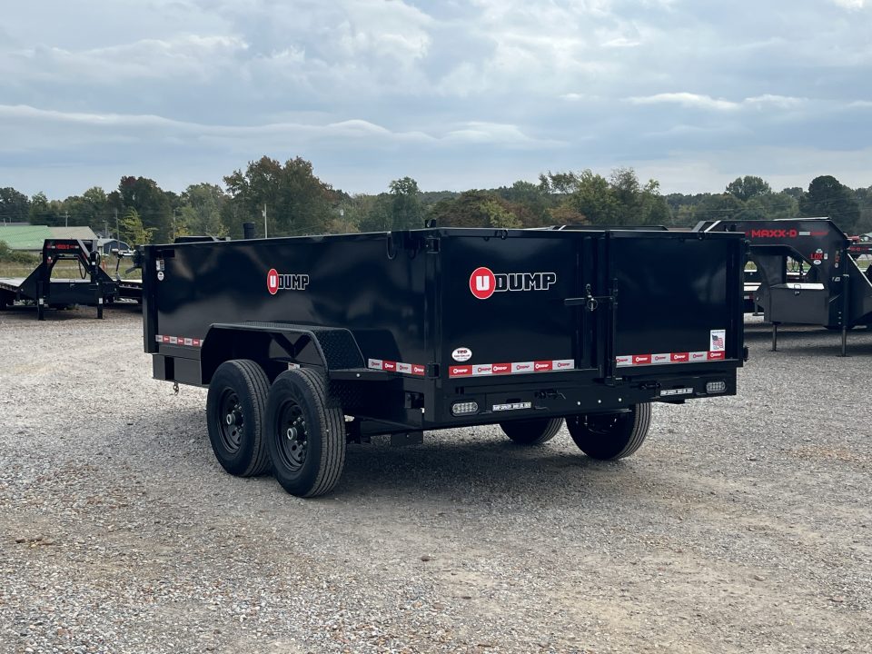 New 2027 U-Dump 83"x14' 14K Telescopic Dump Trailer