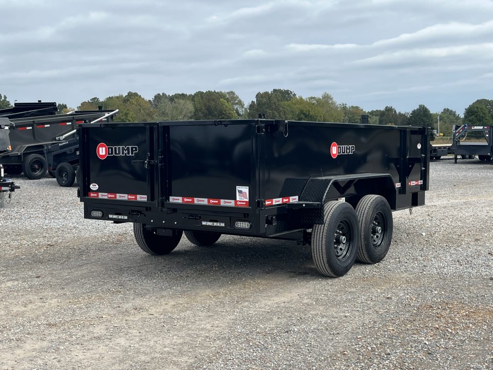 New 2027 U-Dump 83"x14' 14K Telescopic Dump Trailer