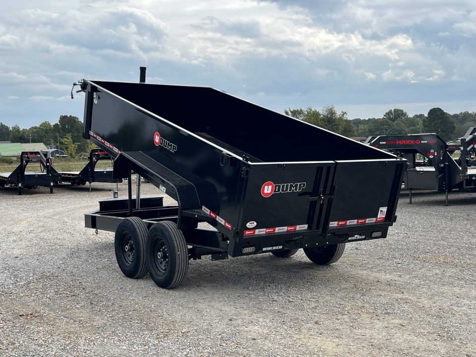 New 2027 U-Dump 83"x14' 14K Telescopic Dump Trailer