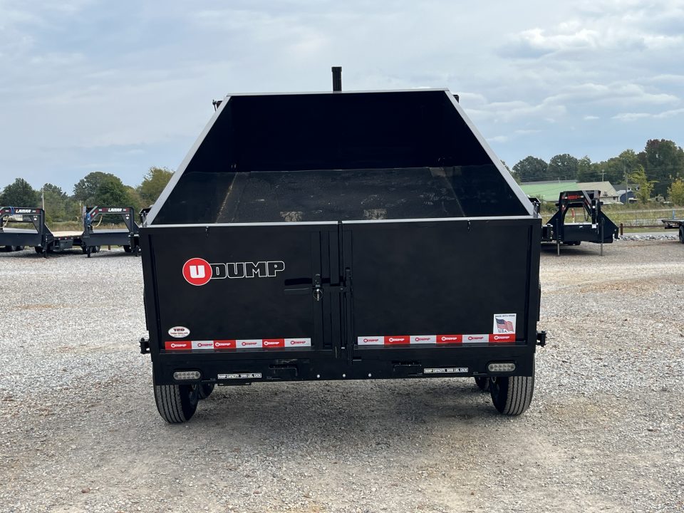 New 2027 U-Dump 83"x14' 14K Telescopic Dump Trailer