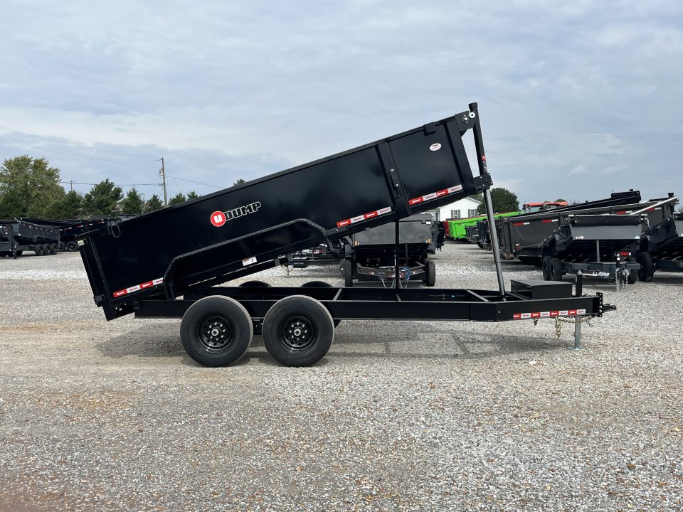 New 2027 U-Dump 83"x14' 14K Telescopic Dump Trailer