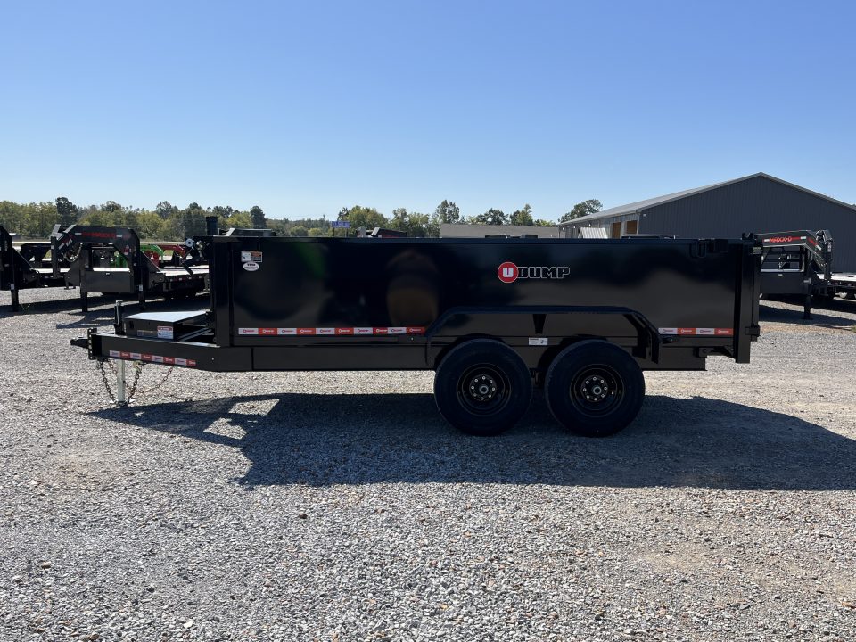 New 2027 U-Dump 83"x14' 14K Telescopic Dump Trailer