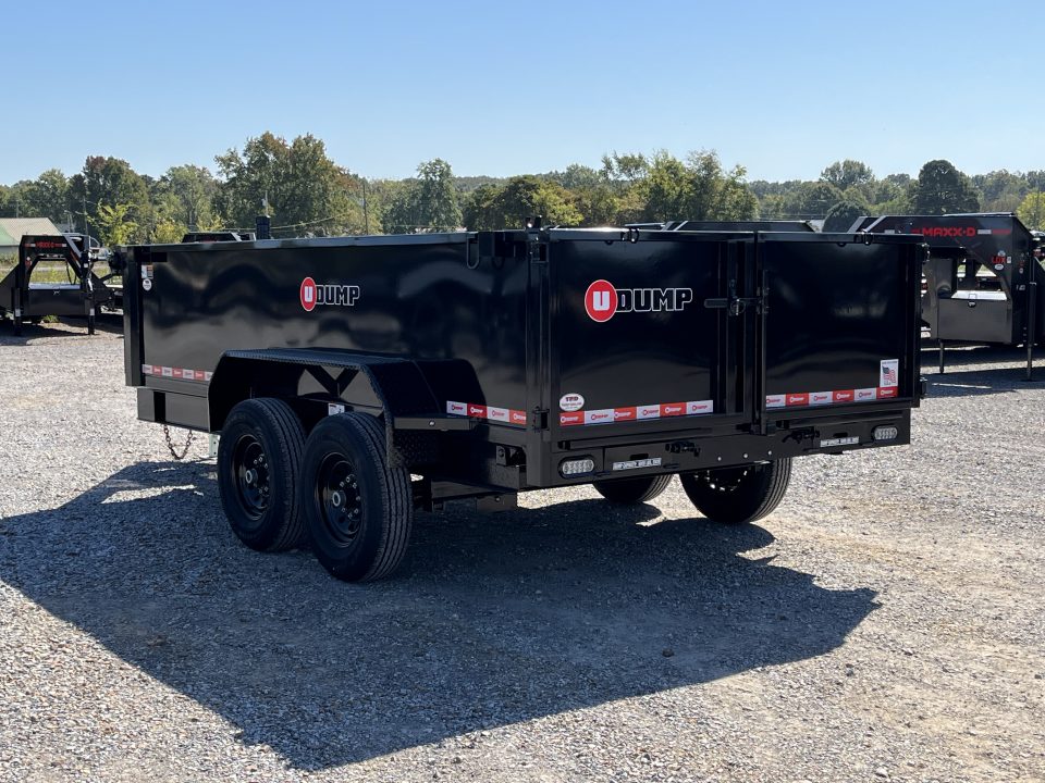 New 2027 U-Dump 83"x14' 14K Telescopic Dump Trailer
