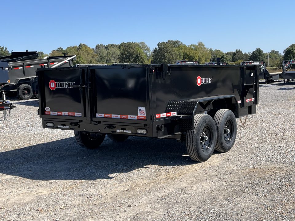 New 2027 U-Dump 83"x14' 14K Telescopic Dump Trailer