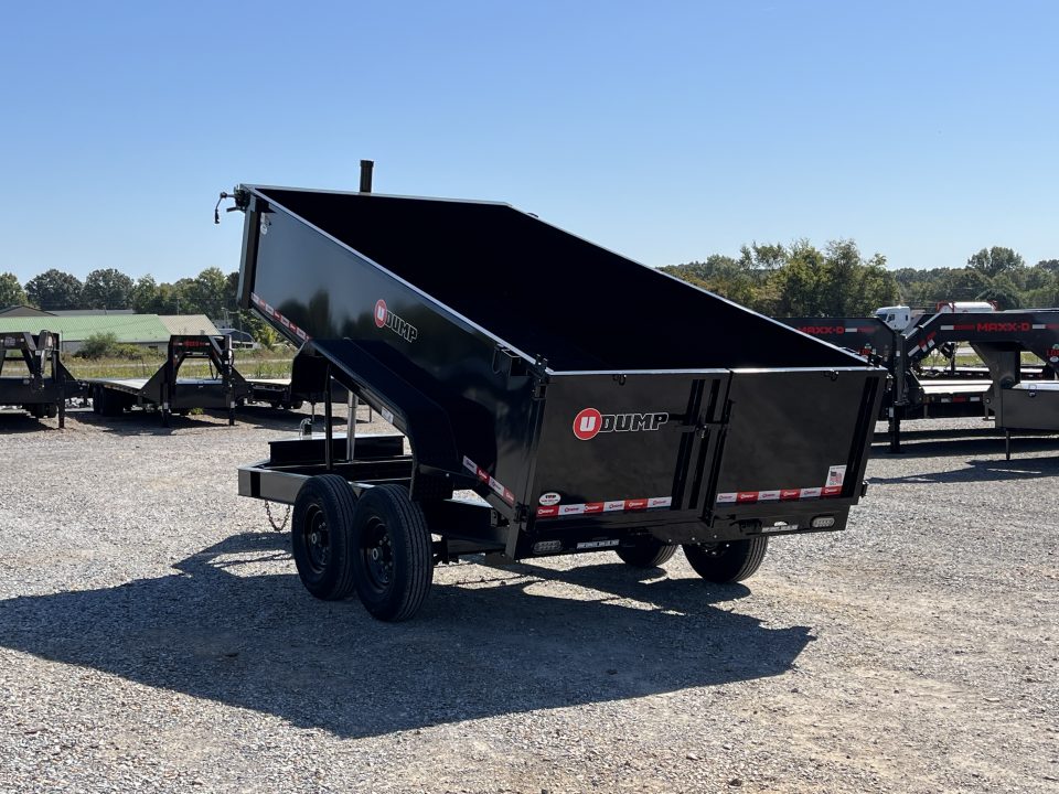 New 2027 U-Dump 83"x14' 14K Telescopic Dump Trailer