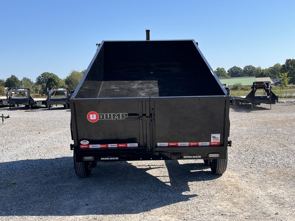 New 2027 U-Dump 83"x14' 14K Telescopic Dump Trailer