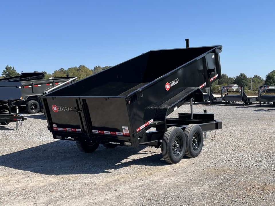 New 2027 U-Dump 83"x14' 14K Telescopic Dump Trailer