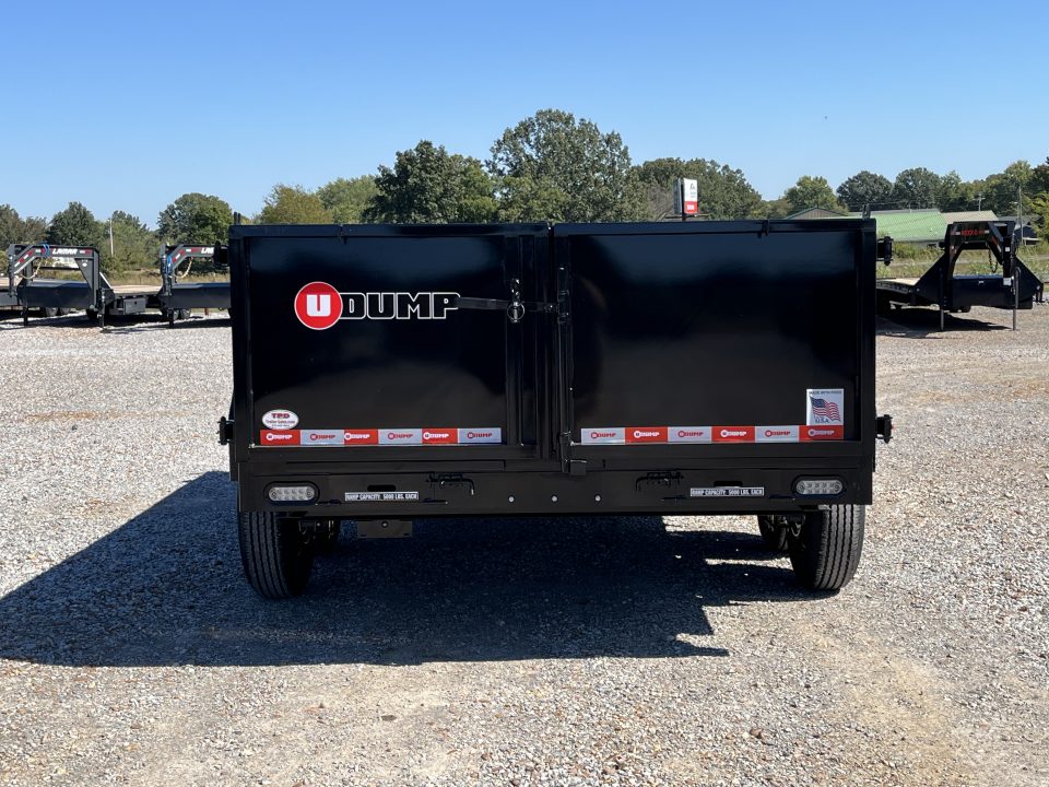 New 2027 U-Dump 83"x14' 14K Telescopic Dump Trailer