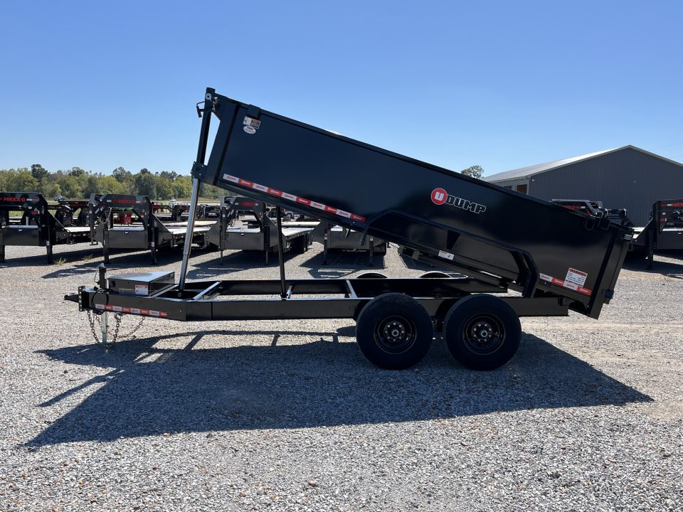 New 2027 U-Dump 83"x14' 14K Telescopic Dump Trailer