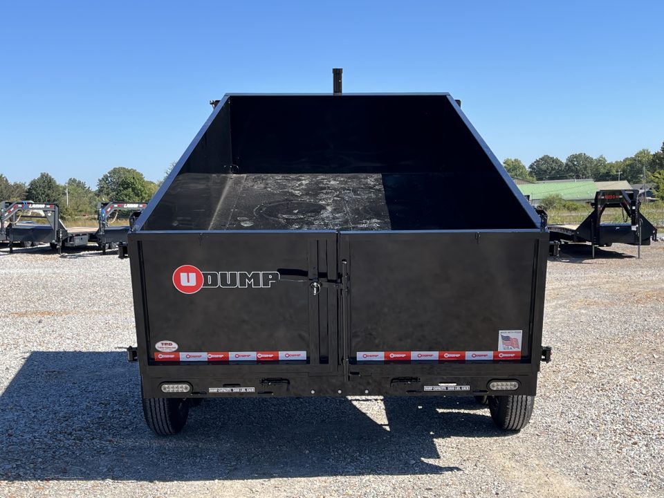 New 2027 U-Dump 83"x14' 14K Telescopic Dump Trailer