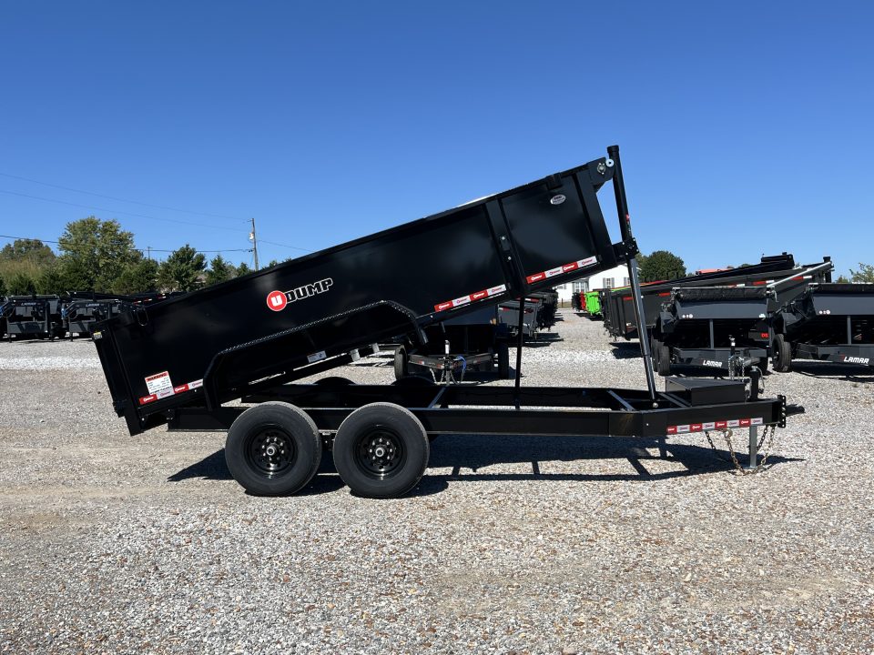 New 2027 U-Dump 83"x14' 14K Telescopic Dump Trailer