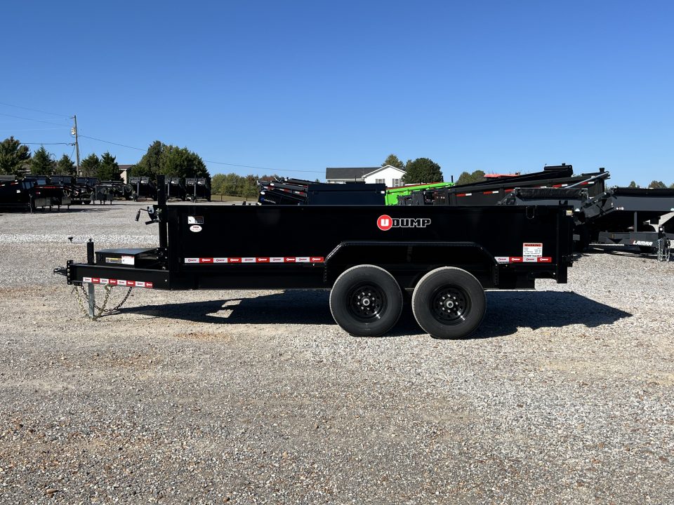 New 2027 U-Dump 83"x14' 14K Telescopic Dump Trailer