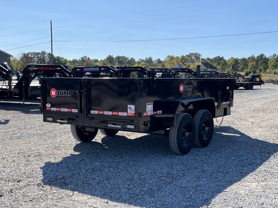 New 2027 U-Dump 83"x14' 14K Telescopic Dump Trailer