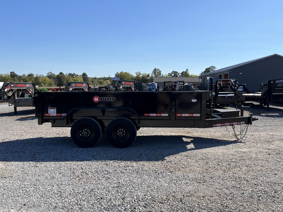 New 2027 U-Dump 83"x14' 14K Telescopic Dump Trailer