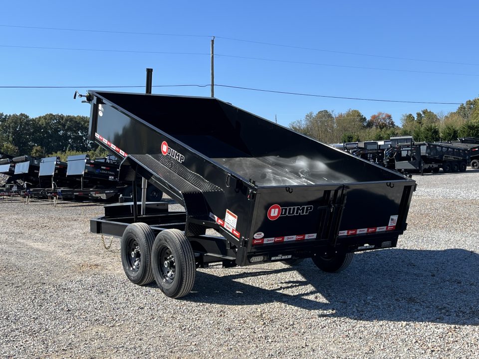 New 2027 U-Dump 83"x14' 14K Telescopic Dump Trailer