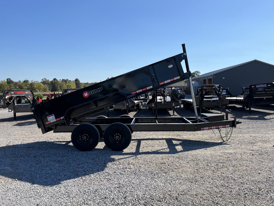 New 2027 U-Dump 83"x14' 14K Telescopic Dump Trailer