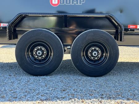 New 2027 U-Dump 83"x14' 14K Telescopic Dump Trailer