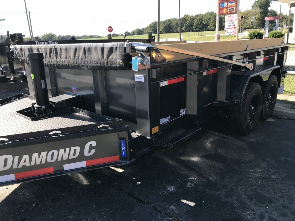 New 2027 Diamond C Trailers 82x14 LPT Dump Trailer