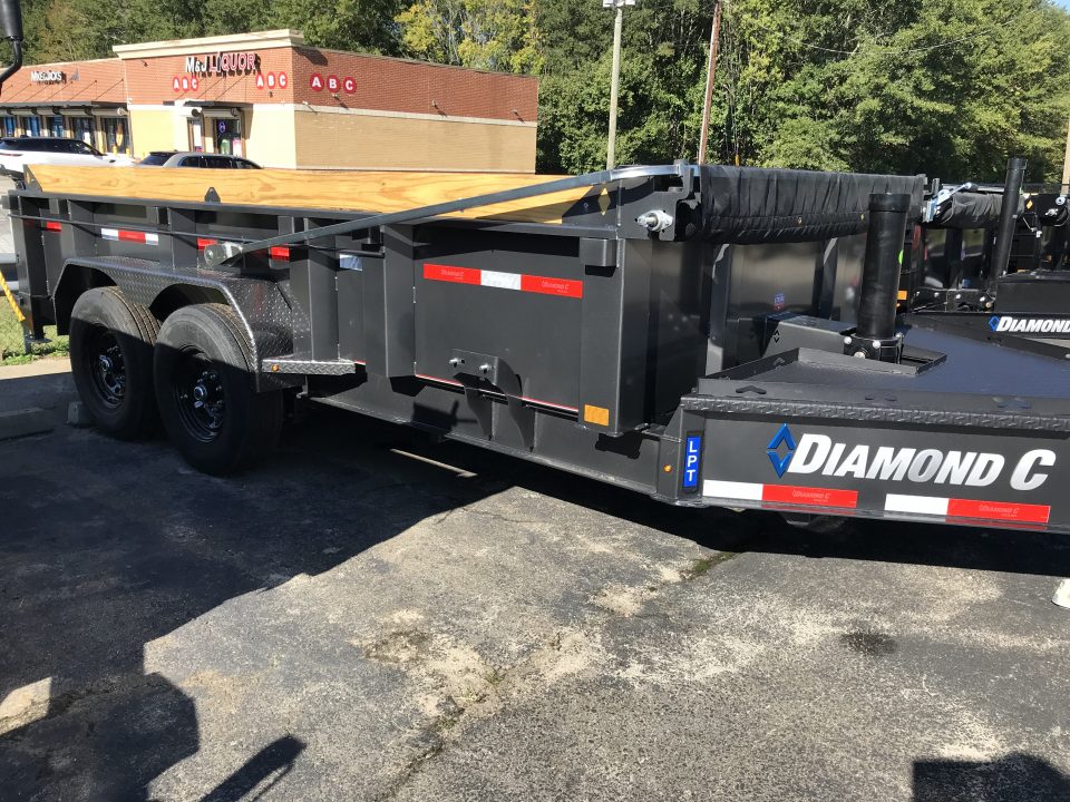 New 2027 Diamond C Trailers 82x14 LPT Dump Trailer