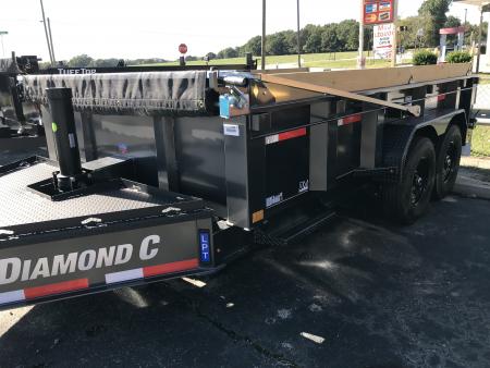 New 2027 Diamond C Trailers 82x14 LPT Dump Trailer