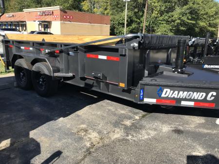New 2027 Diamond C Trailers 82x14 LPT Dump Trailer