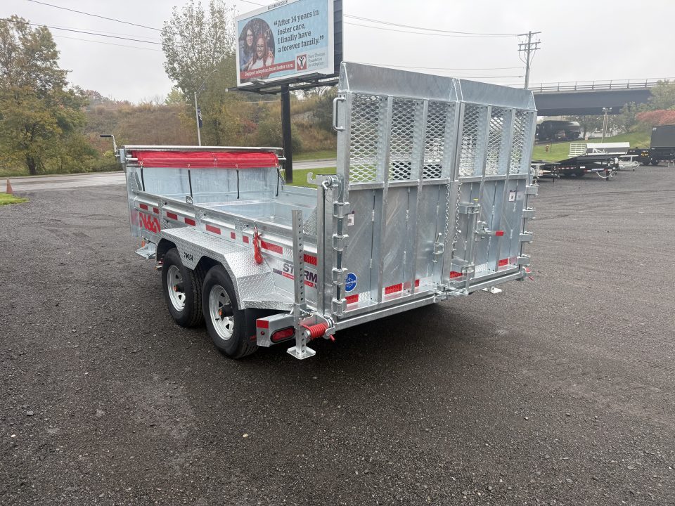 New 2027 N & N 6X12 Dump Trailer w/combo gate 10K