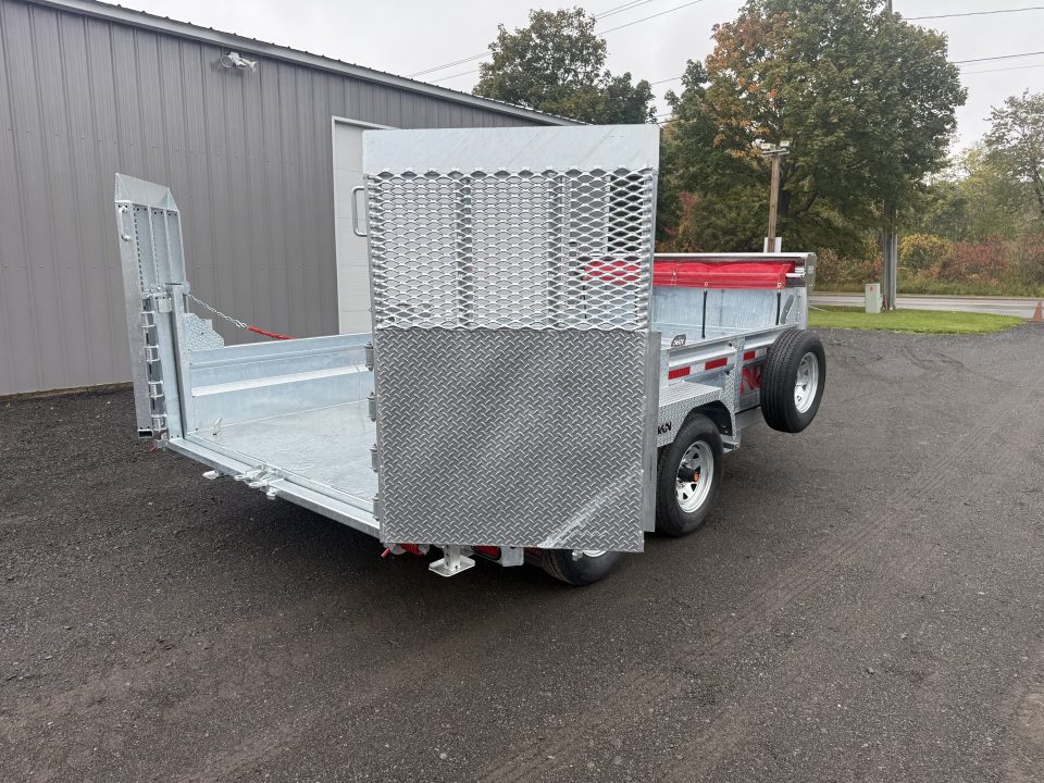 New 2027 N & N 6X12 Dump Trailer w/combo gate 10K