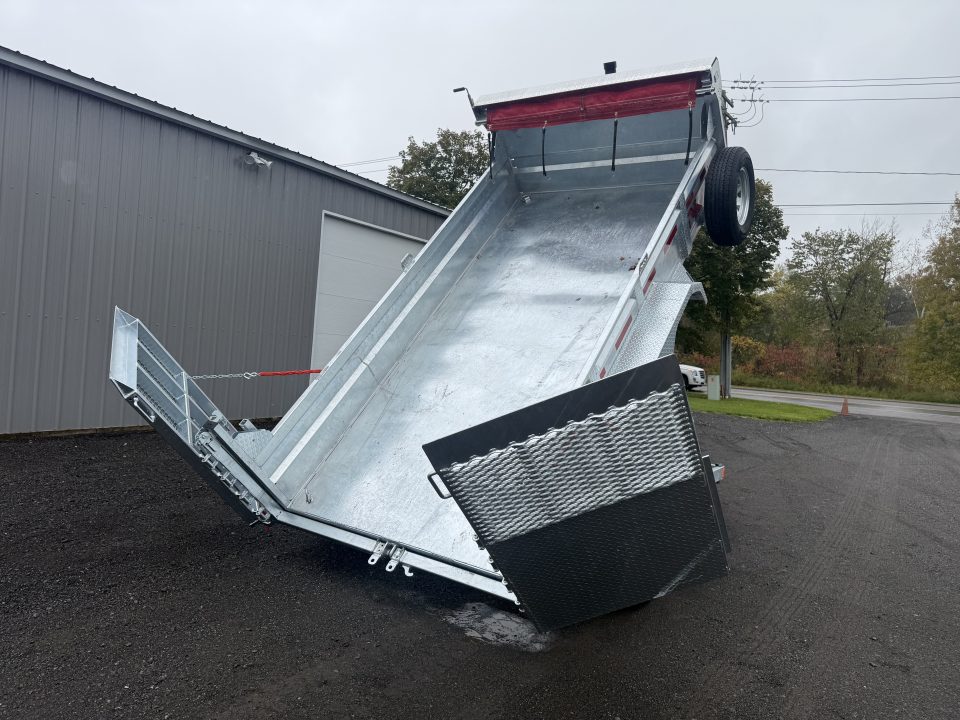 New 2027 N & N 6X12 Dump Trailer w/combo gate 10K