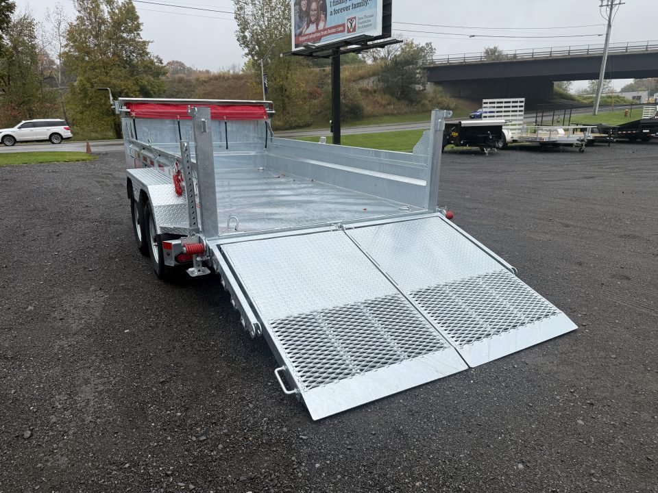 New 2027 N & N 6X12 Dump Trailer w/combo gate 10K