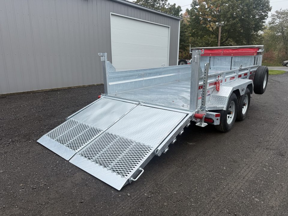 New 2027 N & N 6X12 Dump Trailer w/combo gate 10K