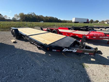 New 2027 Liberty 22FT LT 17.5K - GVWR | Split-Deck Tilt Trailer