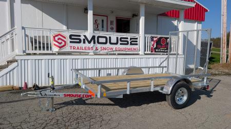 New 2027 Load Rite 5.5x11 ALL GALVANIZED Utility Trailer w/ LO SIDES (10 !!!)