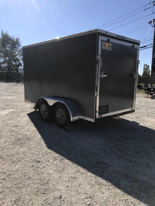 New 2027 Covered Wagon 6x12 Enclosed, 6'6" Tall, 7K GVWR
