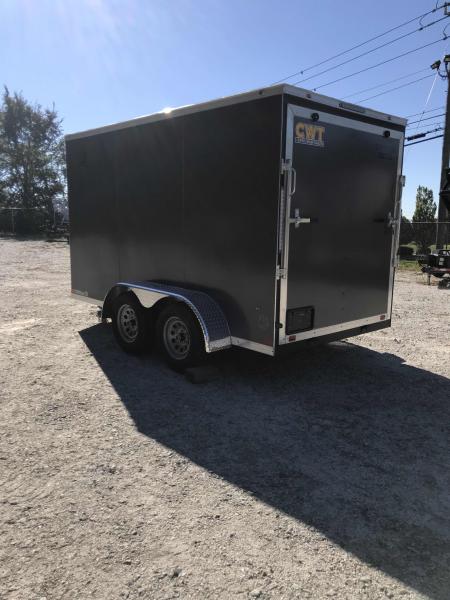 New 2027 Covered Wagon 6x12 Enclosed, 6'6" Tall, 7K GVWR