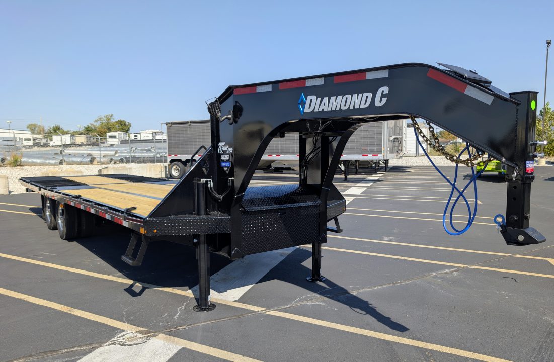 9×30 Equipment Flatbed Trailer