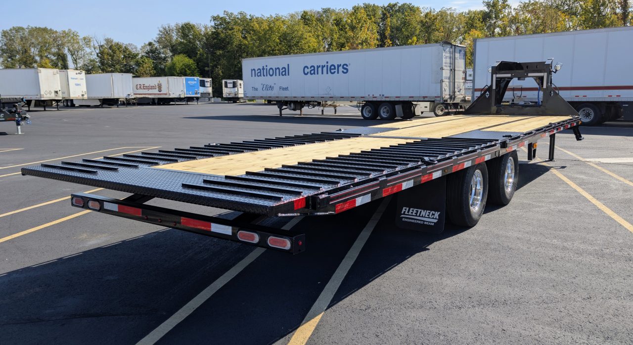 9×30 Equipment Flatbed Trailer photo 4